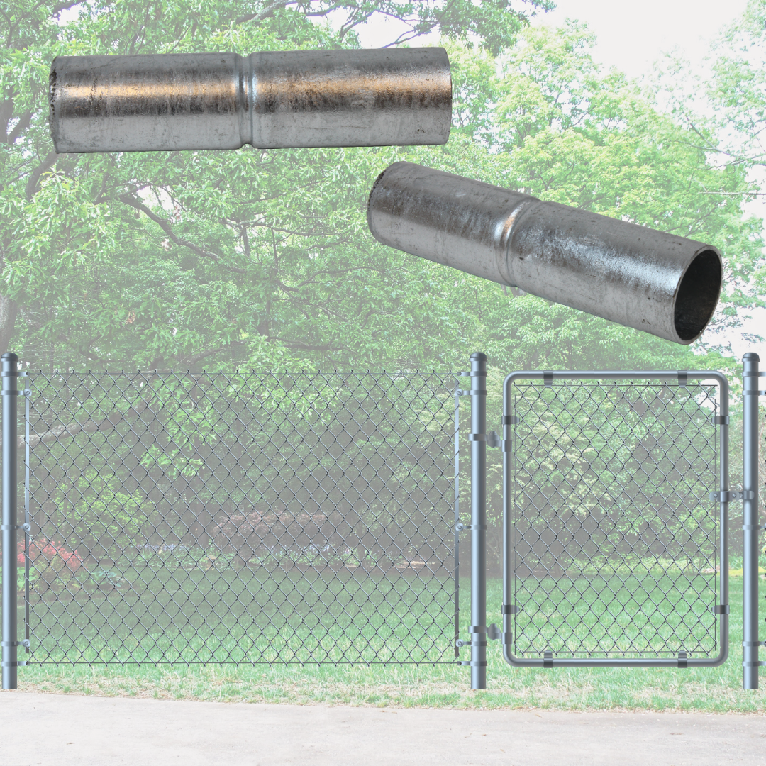 Galvanized Steel Top Rail Sleeve