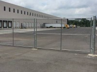 Commercial Chain Link Fence Swing Gate